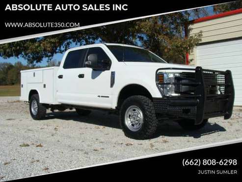 2018 FORD F350 CREW SERVICE DIESEL SRW STOCK #770 - ABSOLUTE - cars... for sale in Corinth, MS