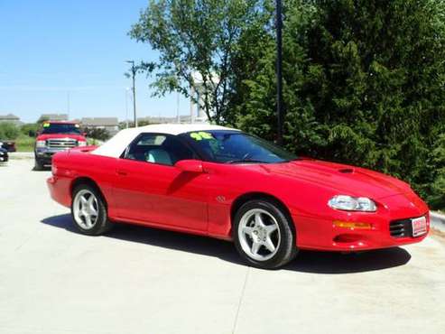 1998 Chevrolet Camaro SS Z28 CONVERTIBLE 6 SPEED 5.7L V8 ONLY 25K MILE for sale in Gretna, IA