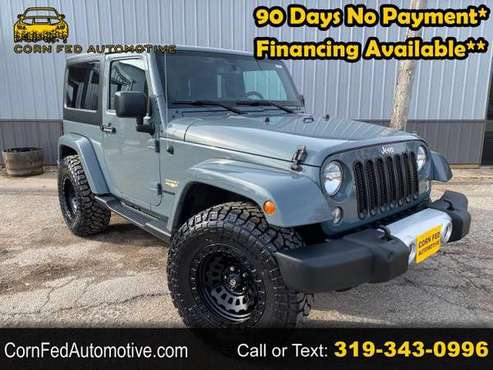 2015 Jeep Wrangler 4WD 2dr Sahara - cars & trucks - by dealer -... for sale in CENTER POINT, IA