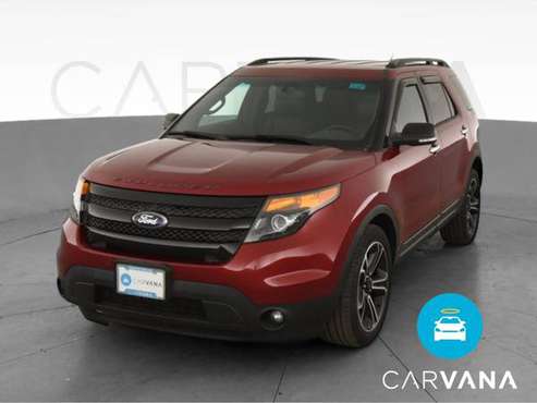 2013 Ford Explorer Sport SUV 4D suv Red - FINANCE ONLINE - cars &... for sale in Park Ridge, IL