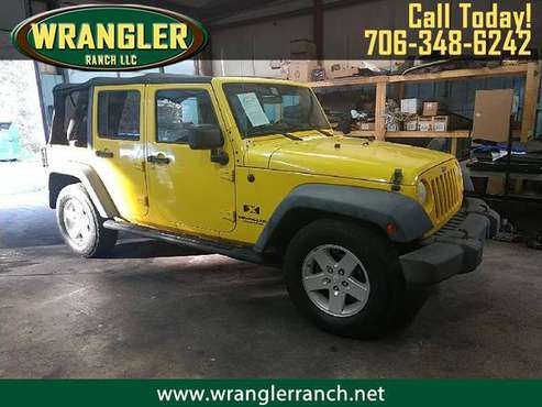 2008 Jeep Wrangler Unlimited X 2WD - cars & trucks - by dealer -... for sale in Cleveland, SC