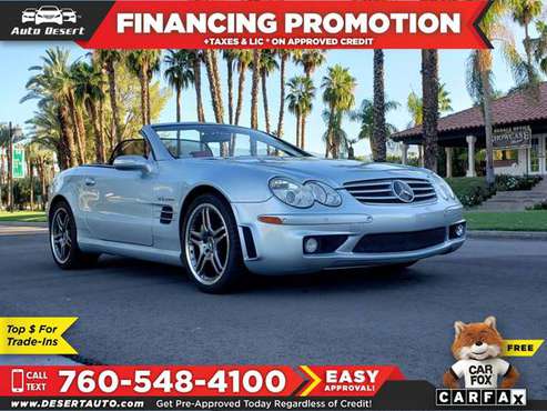 2006 Mercedes-Benz SL65 panormic roof 6.0L AMG Only $527/mo! Easy... for sale in Palm Desert , CA