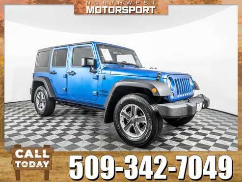 2015 *Jeep Wrangler* Unlimited Sport 4x4 for sale in Spokane Valley, WA