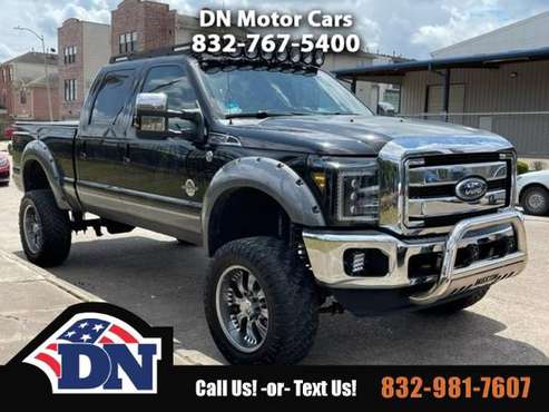 2011 Ford Super Duty F-250 Truck F250 4WD Crew Cab 156 Lariat Ford for sale in Houston, TX