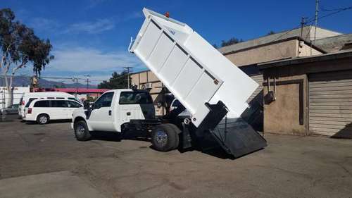 2008 FORD F350, 12FT DUMP, LIFTGATE, GAS, I FINANCE HERE MYSELF -... for sale in Rosemead, CA