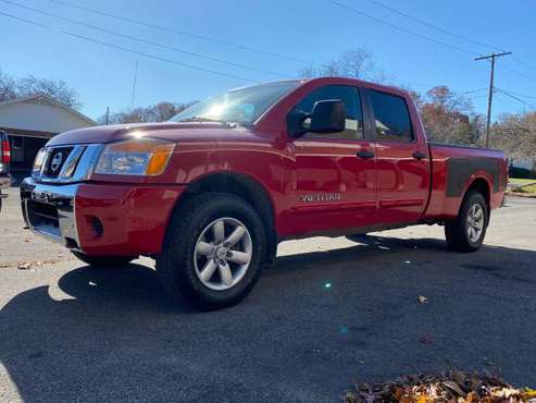 08 Nissan Titan Crew Long Bed 4x4// 1 Owner - cars & trucks - by... for sale in Bangor, PA
