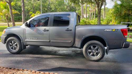 2014 Nissan Titan Pro4X - cars & trucks - by owner - vehicle... for sale in Bonita Springs, FL