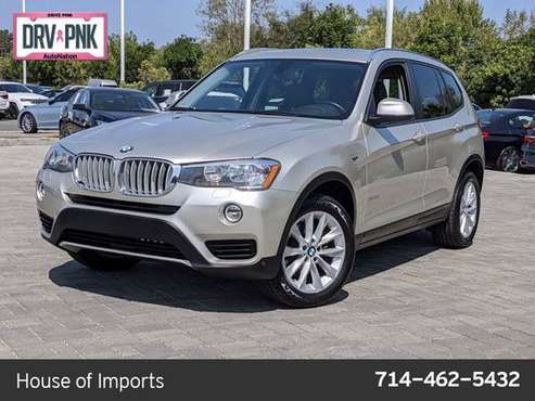 2017 BMW X3 xDrive28i AWD All Wheel Drive SKU:H0T09641 - cars &... for sale in Buena Park, CA