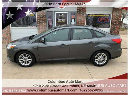 2016 Ford Focus SE - cars & trucks - by dealer - vehicle automotive... for sale in Columbus, NE