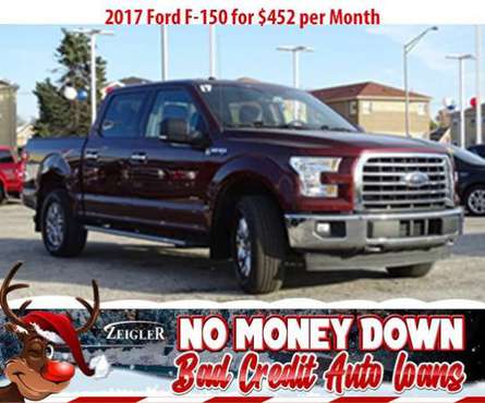 $452/mo 2017 Ford F-150 Bad Credit & No Money Down OK - cars &... for sale in Glenview, IL