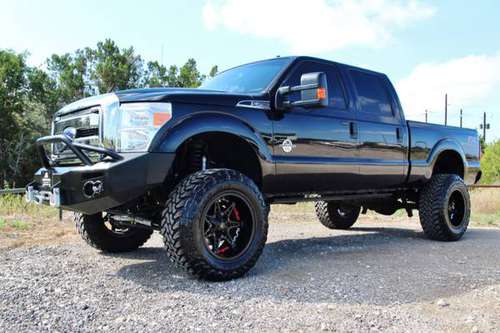 2016 FORD F-250 XLT 4X4 - 1 OWNER - LIFTED - BDS - DIESEL - AMP STEPS for sale in LEANDER, TX