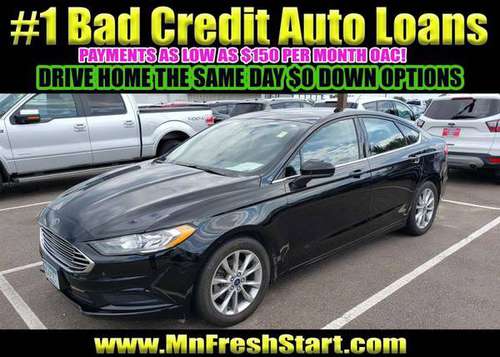 💯 2017 FORD FUSION 💯 BAD CREDIT NO CREDIT OK 0-$500 DOWN oac! for sale in Minneapolis, MN