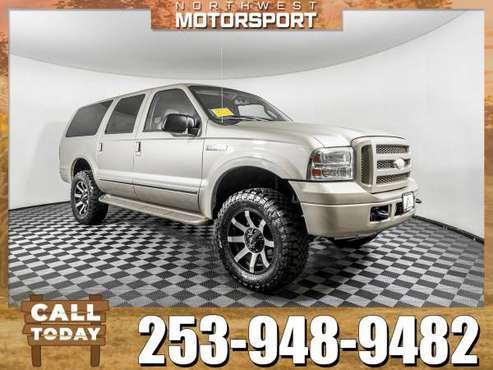 *LEATHER* Lifted 2005 *Ford Excursion* Limited 4x4 for sale in PUYALLUP, WA