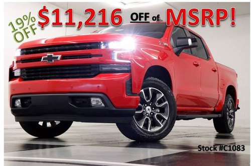 19% OFF MSRP! NEW Red 2021 Chevrolet Silverado 1500 RST 4X4 Crew Cab... for sale in Clinton, KS