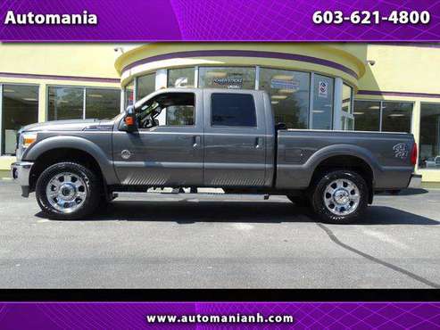 2012 Ford F-250 F250 F 250 SD POWERSTROKE CREW CAB LARIAT DIESEL... for sale in Hooksett, NH