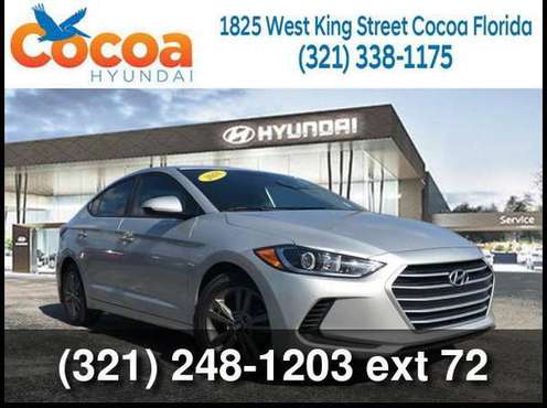 2018 Hyundai Elantra SEL - - by dealer - vehicle for sale in Cocoa, FL
