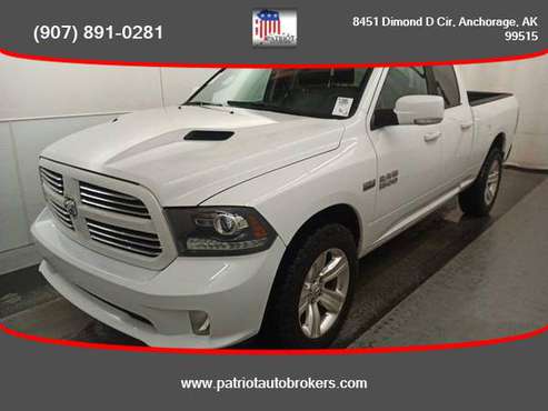 2016/Ram/1500 Quad Cab/4WD - PATRIOT AUTO BROKERS - cars & for sale in Anchorage, AK