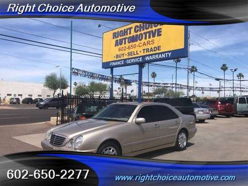 2000 Mercedes-Benz E320 sedan, 2 OWNER CARFAX CERTIFIED WELL MAINTAINE for sale in Phoenix, AZ