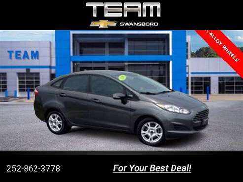 2016 Ford Fiesta SE sedan Gray - - by dealer - vehicle for sale in Swansboro, NC
