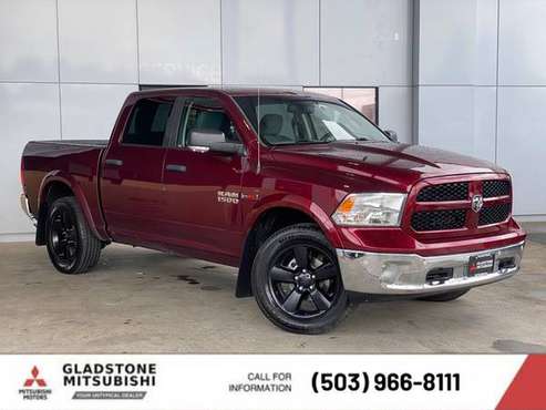 2016 Ram 1500 Diesel 4x4 4WD Truck Dodge Outdoorsman Crew Cab - cars for sale in Milwaukie, OR