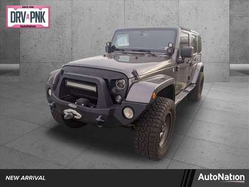 2014 Jeep Wrangler Unlimited Sahara 4x4 4WD Four Wheel SKU: EL252870 for sale in Sterling, District Of Columbia