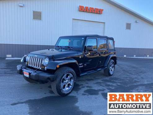 2016 *Jeep* *Wrangler Unlimited* *4WD 4dr Sahara* Bl - cars & trucks... for sale in Wenatchee, WA