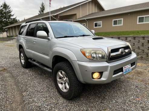 2007 Toyota 4Runner 4WD Sport edition for sale in Bonney Lake, WA