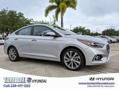 2019 Hyundai Accent Olympus Silver Metallic WOW... GREAT DEAL! for sale in Naples, FL