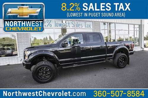 2015 Ford F-150 Lariat SuperCrew 4WD for sale in McKenna, WA
