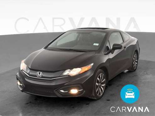 2014 Honda Civic EX-L Coupe 2D coupe Black - FINANCE ONLINE - cars &... for sale in Appleton, WI