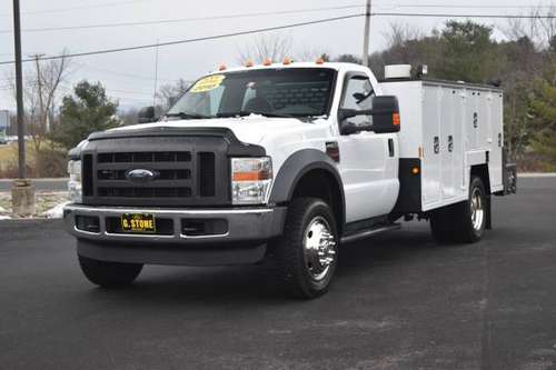 2010 FORD F-550 MAINTAINER UTILITY SERVICE TRUCK 4X4 for sale in Middlebury, VT