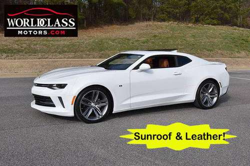 2016 *Chevrolet* *Camaro* *2dr Coupe 2LT* Summit Whi - cars & trucks... for sale in Gardendale, AL