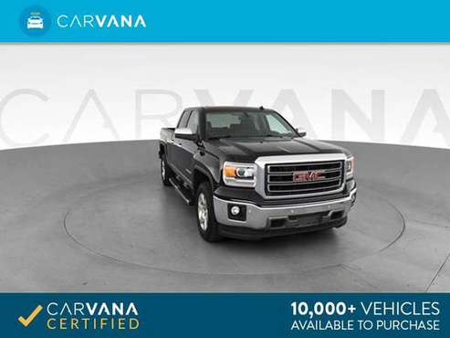 2014 GMC Sierra 1500 Double Cab SLT Pickup 4D 6 1/2 ft pickup BLACK - for sale in Chicago, IL