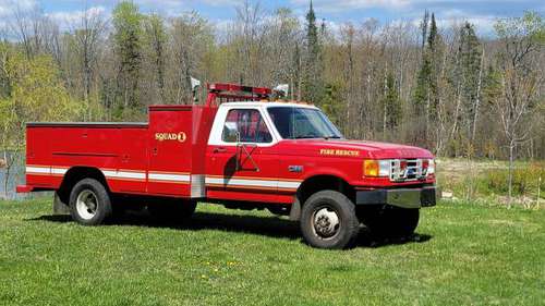 1989 Ford F350 Dually Squad Truck for sale in NEW VINEYARD, ME
