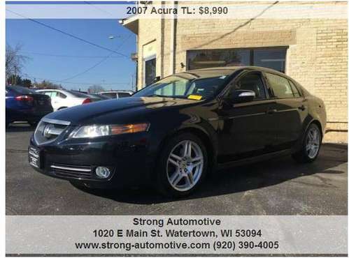 2007 Acura TL Base 4dr Sedan - cars & trucks - by dealer - vehicle... for sale in Watertown, WI