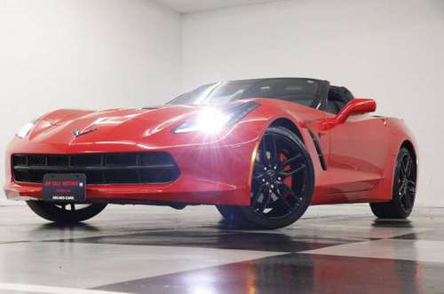 *LEATHER & GPS NAV* 2016 Chevy *CORVETTE STINGRAY w CAMERA* - cars &... for sale in Clinton, MO