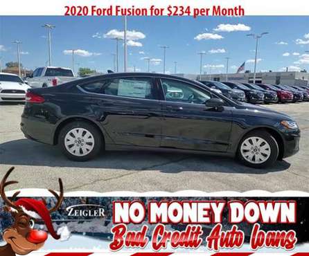 $234/mo 2020 Ford Fusion Bad Credit & No Money Down OK - cars &... for sale in Schaumburg, IL