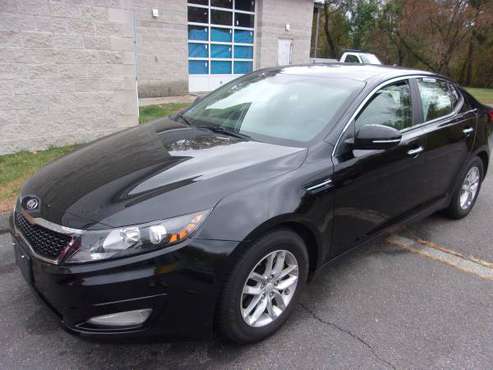 2013 KIA OPTIMA 4DR-4CYL-AUTO-94K-BLUE TOOTH-AUX INPUT-BLK-RUNS GREAT! for sale in PALMER, MASS, MA