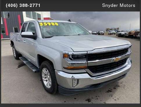 2019 Chevrolet Chevy Silverado LD 4x4 Carfax-1 Owner New Tires for sale in Bozeman, MT