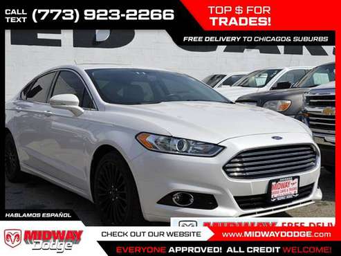 2016 Ford Fusion Titanium AWD FOR ONLY 273/mo! - - by for sale in Chicago, IL