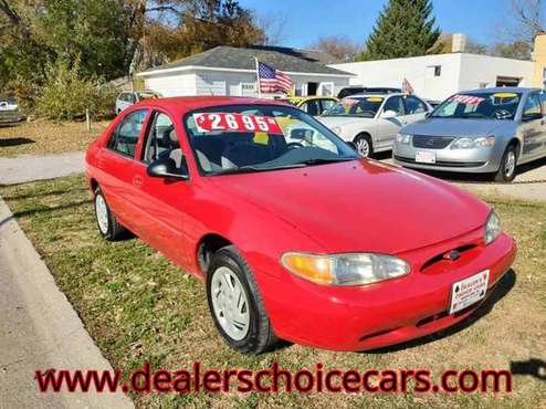 1999 Ford Escort 4 cylinder. New car trade. Runs perfect. - cars &... for sale in Highland, IL