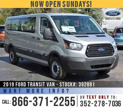 2019 Ford Transit *** Full Size Cargo Van, Camera, Seats 2 *** -... for sale in Alachua, AL
