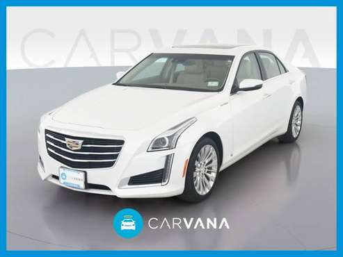 2016 Caddy Cadillac CTS 2 0 Luxury Collection Sedan 4D sedan White for sale in Valhalla, NY
