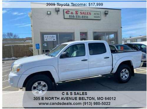 2009 Toyota Tacoma V6 4x4 4dr Double Cab 5 0 ft - - by for sale in Belton, MO