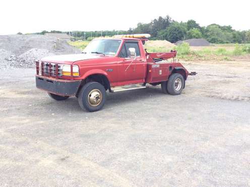 1997 Ford Tow Truck - cars & trucks - by owner - vehicle automotive... for sale in Tully, NY