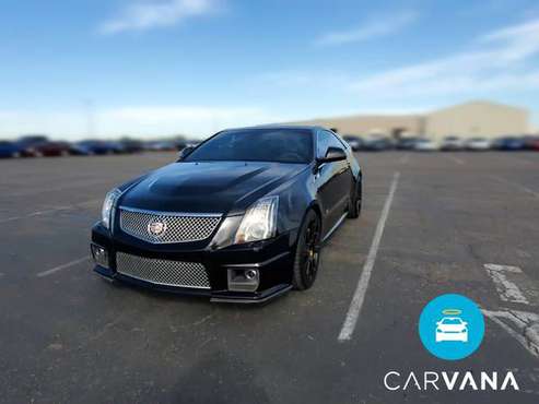 2012 Caddy Cadillac CTS CTS-V Coupe 2D coupe Black - FINANCE ONLINE... for sale in Yuba City, CA