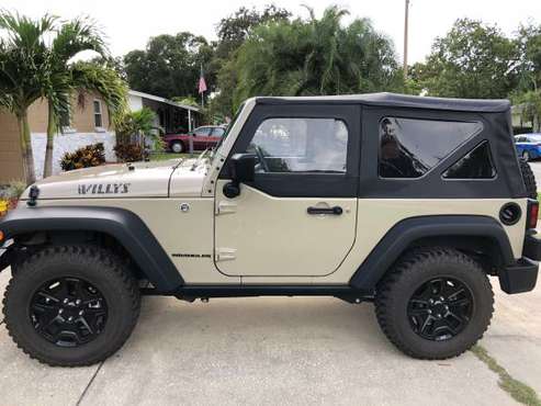 2017 Gobi Jeep Wrangler JK Willys Wheeler Edition for sale in Seminole, FL