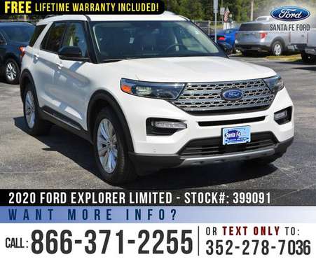 *** 2020 Ford Explorer Limited *** SAVE Over $4,000 off MSRP! for sale in Alachua, FL
