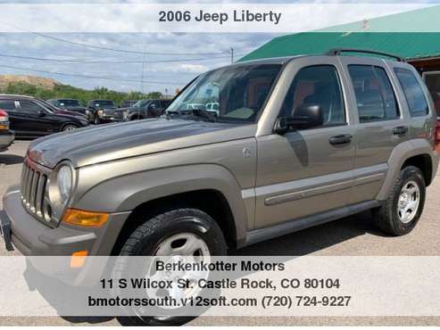 2006 Jeep Liberty Sport Buy Here, Pay Here Program Available for sale in Castle Rock, CO