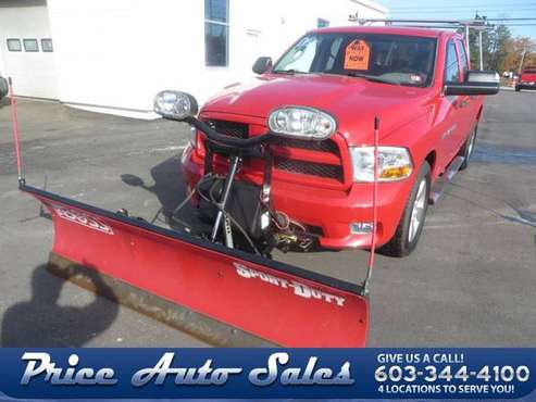 2012 RAM Ram Pickup 1500 ST 4x4 4dr Quad Cab 6.3 ft. SB Pickup Fully... for sale in Concord, MA